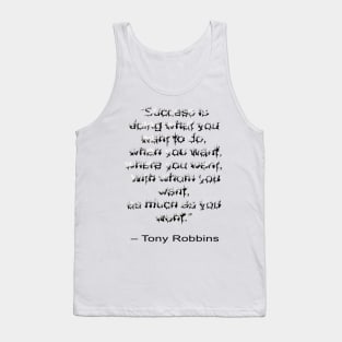 NLP Meaning Success is doing what you want to do Tank Top